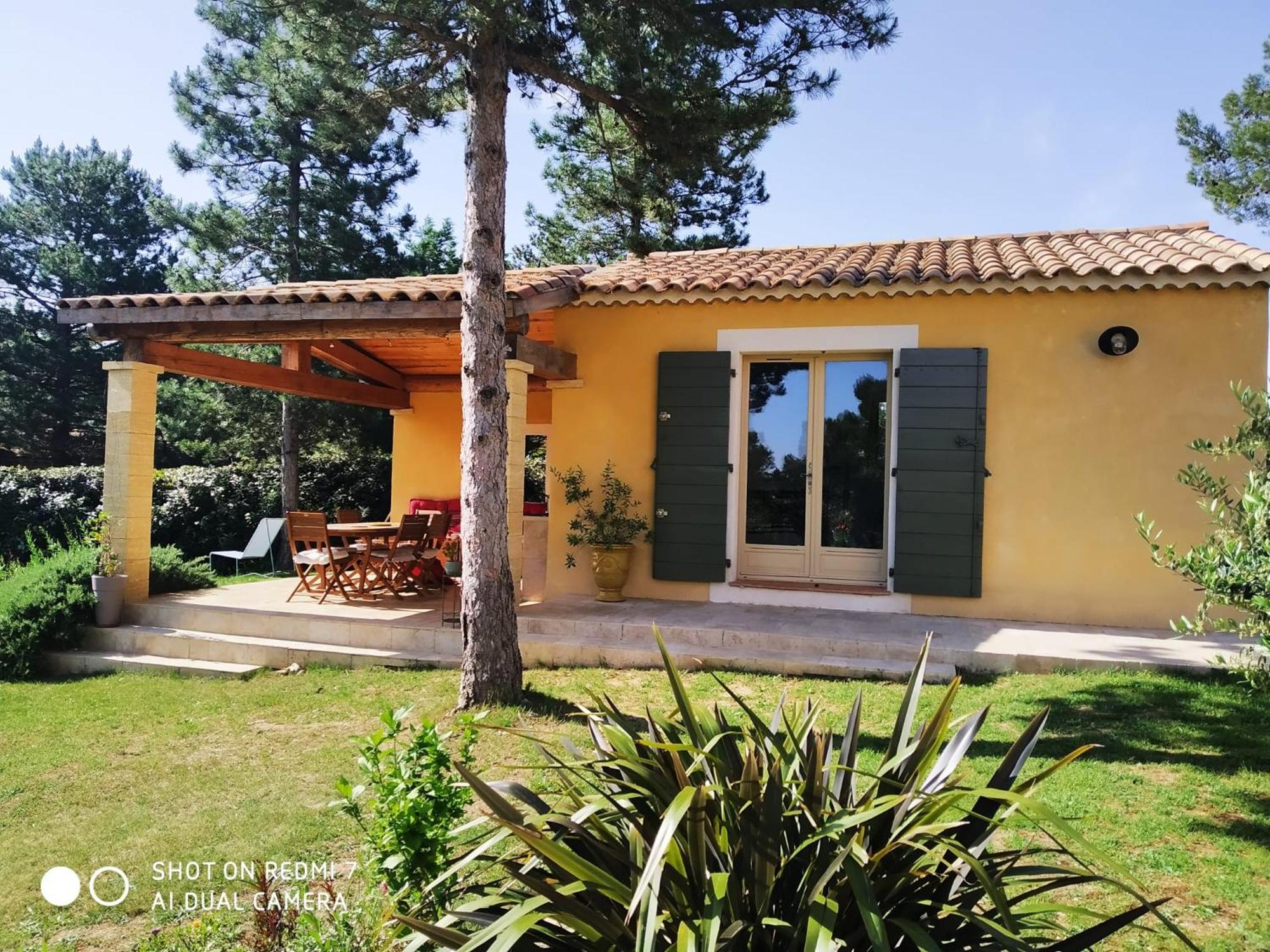 Adorable guest house avec grande cuisine d'été Saint-Siffret Extérieur photo